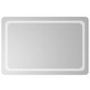 vidaXL Specchio da Bagno con Luci LED 60x90 cm