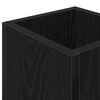 vidaXL Supporto per Ombrellone Rovere Nero 20 x 20 x 55,5 cm