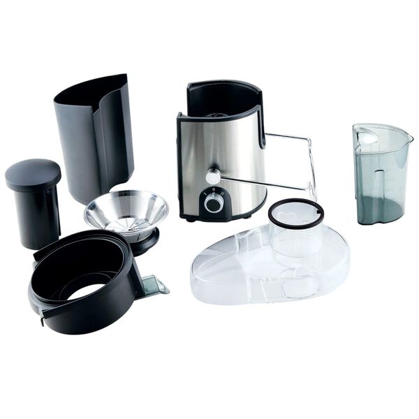 M-Line della Enrico Centrifuga 400 W 1 L Nero ed Argentato