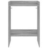 vidaXL Mobiletto per lavatrice Grigio Sonoma 67,5 x 62 x 97 cm