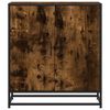 vidaXL Credenza Rovere Fumo 68x35x76 cm in Truciolato