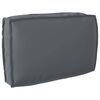 vidaXL Cuscino Antracite 60 x 40 x 12 cm Tessuto Oxford