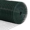 vidaXL Recinzione con Posto Verde 0,6 x 25 m Acciaio e PVC
