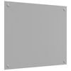 vidaXL Rivestimento da Cucina 2 pcs Grigio chiaro 70 x 60 cm