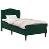 vidaXL Struttura del letto Verde Scuro 80 x 200 cm Velluto