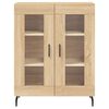 vidaXL Credenza Rovere Sonoma 69,5x34x180 cm in Legno Multistrato