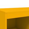 vidaXL Credenza Giallo Senape 68x39x111,5 cm in Acciaio