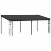 vidaXL Gazebo a Parete 6x3x2,5 m Antracite