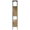vidaXL Libreria Rovere artigianale 76 x 33 x 188,5 cm