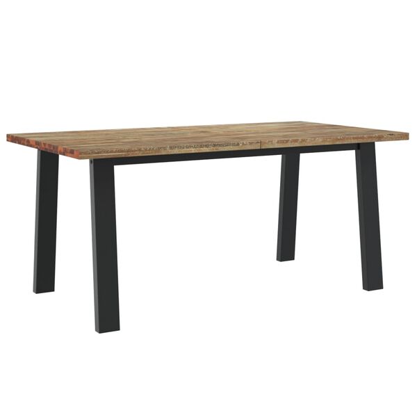 vidaXL Tavolo per Sala da Pranzo in Legno Massello di Acacia 170x90 cm