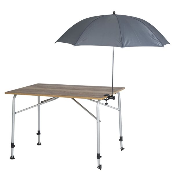 Bo-Camp Ombrellone da Tavolo 106 cm Grigio