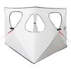 vidaXL Tenda da Caccia 145 x 145 x 150 cm Bianco Blackout