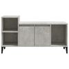vidaXL Mobile per TV Grigio Cemento 100x35x55 cm Legno Multistrato