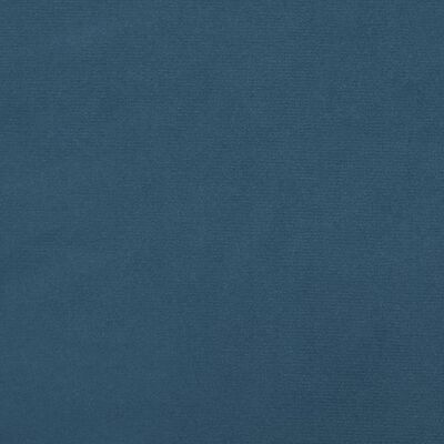 vidaXL Testiera Blu scuro 90x5x78/88 cm in Tessuto
