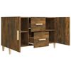 vidaXL Credenza Rovere Fumo 100x36x60 cm in Legno Multistrato