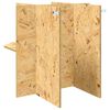 vidaXL Base per Terrario Marrone 50 x 50 x 50 cm OSB