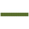 vidaXL Schermo per balcone con foglie Verde e Giallo 600 x 75 cm