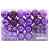 vidaXL Palline di Natale 100 pz Lilla &Oslash;3/4/6 cm