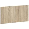 vidaXL Testiera da Muro ARNHEM Rovere Sonoma Legno ingegnerizzato