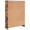 vidaXL Libreria Rovere Fumo 80x24x109 cm in Legno Multistrato