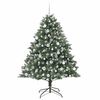 vidaXL Albero di Natale artificiale con 300 LED Verde 180 cm