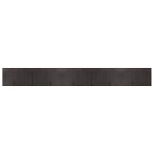 vidaXL Tappeto Rettangolare Marrone Scuro 60x500 cm in Bamb&ugrave;