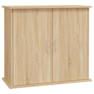 vidaXL Supporto per acquario in rovere Sonoma 81x36x73 cm in legno ingegnerizzato