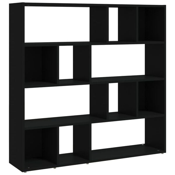 vidaXL Libreria/Divisorio Nero 105x24x102 cm