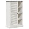 vidaXL Mobile da Bagno VIGO Bianco e Bianco Antico 68 x 34 x 110 cm