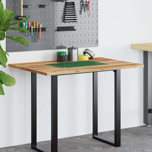 vidaXL Piano Scrivania a Olio 80x50x2cm Legno Massello di Acacia