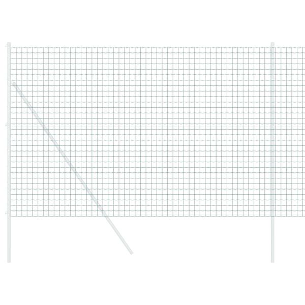 vidaXL Recinzione Euro Verde 1.5 x 10 m Ferro rivestito in PVC