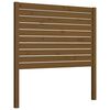 vidaXL Testiera per Letto ambra 106x4x100 cm in Legno Massello di Pino