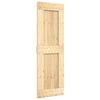 vidaXL Porta NARVIK Naturale 70 x 210 cm Legno di pino solido