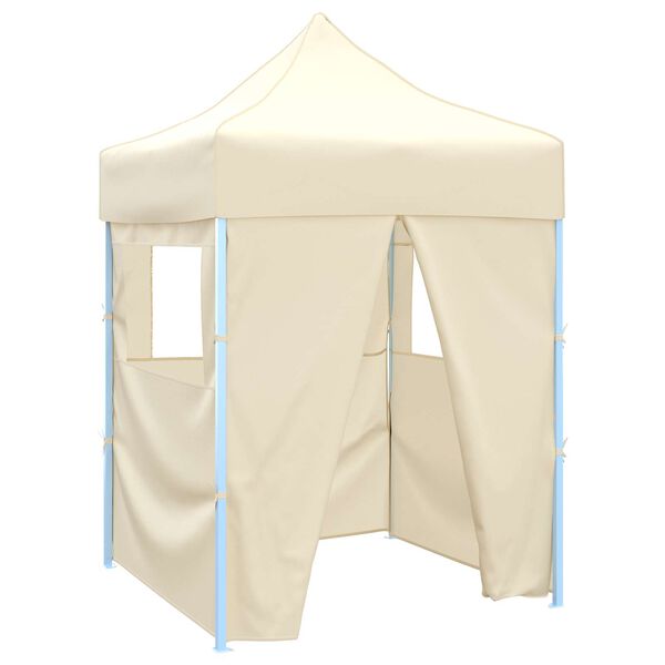 vidaXL Tenda Party Crema 200 x 200 x 315 cm Tessuto Oxford
