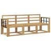 vidaXL Set di divani da esterno 3 pcs Bianco 189,5 x 63 x 73 cm