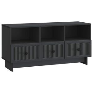vidaXL Mobile TV Nero 102 x 34,5 x 50 cm Legno ingegnerizzato