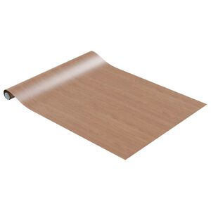 vidaXL Pellicola Autoadesiva per Mobili Rovere Chiaro 500x90 cm in PVC