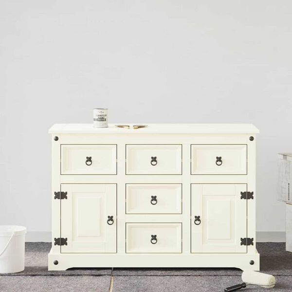 vidaXL Vernice per mobili Bianco 10 x 10 x 12,2 cm Stampa da parete