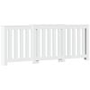vidaXL Copertura Termosifone Bianca 205x21,5x83,5 cm Legno Multistrato