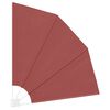 vidaXL Tenda Laterale per Balcone Pieghevole Terracotta 140x140 cm