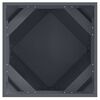 vidaXL Fioriera 2 pcs Antracite 50 x 50 x 50 cm Acciaio