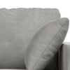 vidaXL Set di divani 2 pcs Grigio chiaro 158 x 78 x 80 cm Velluto