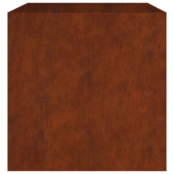 vidaXL Fioriera 80x80x80 cm in Acciaio Corten