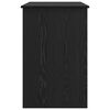 vidaXL Scrivania Rovere Nero 100 x 50 x 76 cm Legno multistrato