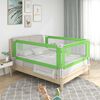 vidaXL Sponda Letto di Sicurezza per Bambini Verde 120x25cm in Tessuto