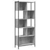 vidaXL Libreria Grigio Sonoma 72x28x172 cm in Legno Multistrato