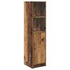 vidaXL Credenza Legno vecchio 35 x 37 x 142 cm Legno ingegnerizzato