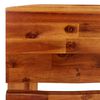 vidaXL Giroletto con Bordi Vivi in Legno Massello di Acacia 160 cm