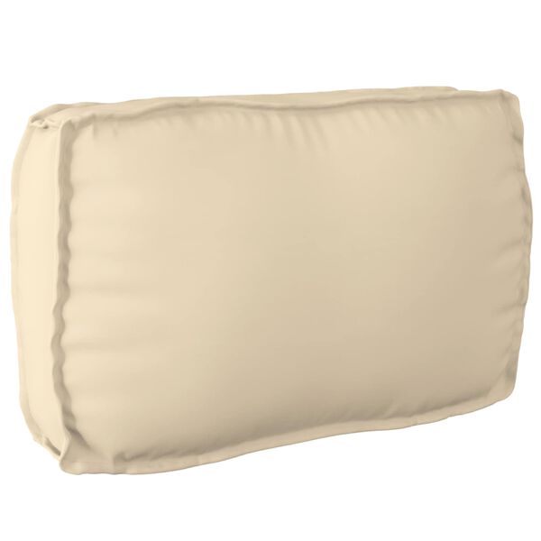 vidaXL Cuscino Beige 70 x 40 x 12 cm Tessuto Oxford