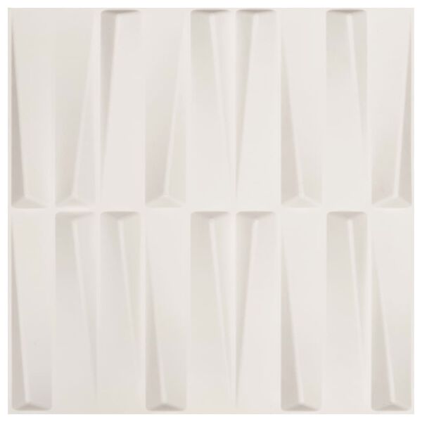 vidaXL Pannelli a Parete 3D 24 pz 0,5x0,5 m 6 m&sup2;